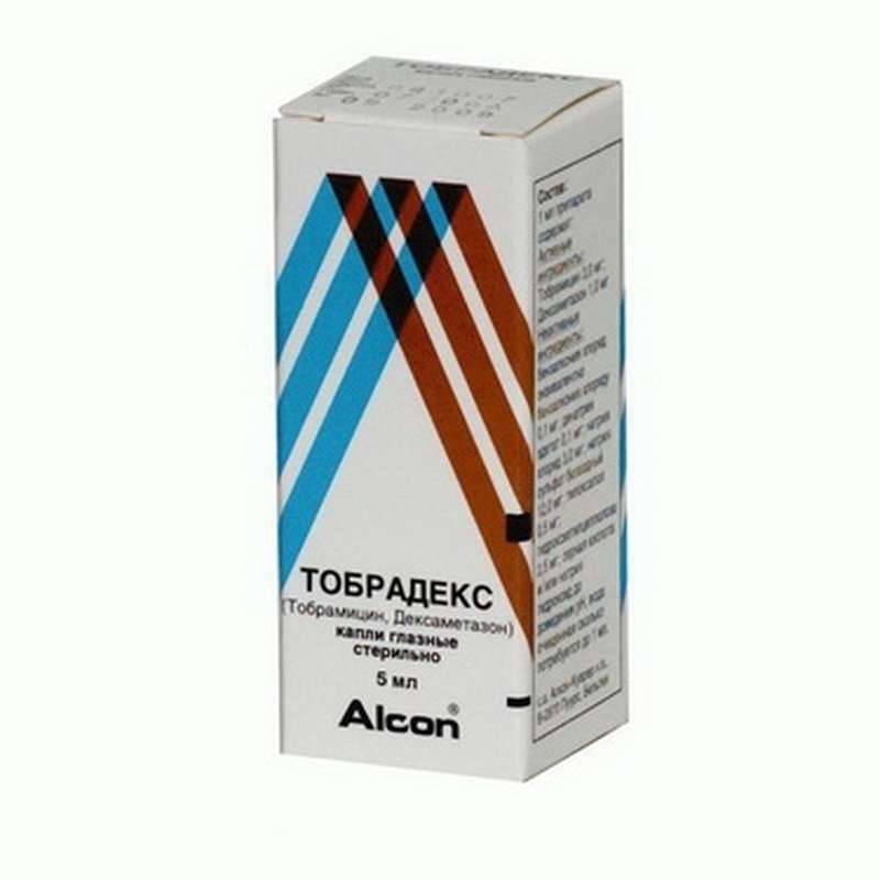 Tobradex eye drops 5ml buy antimicrobial, anti-inflammatory action online
