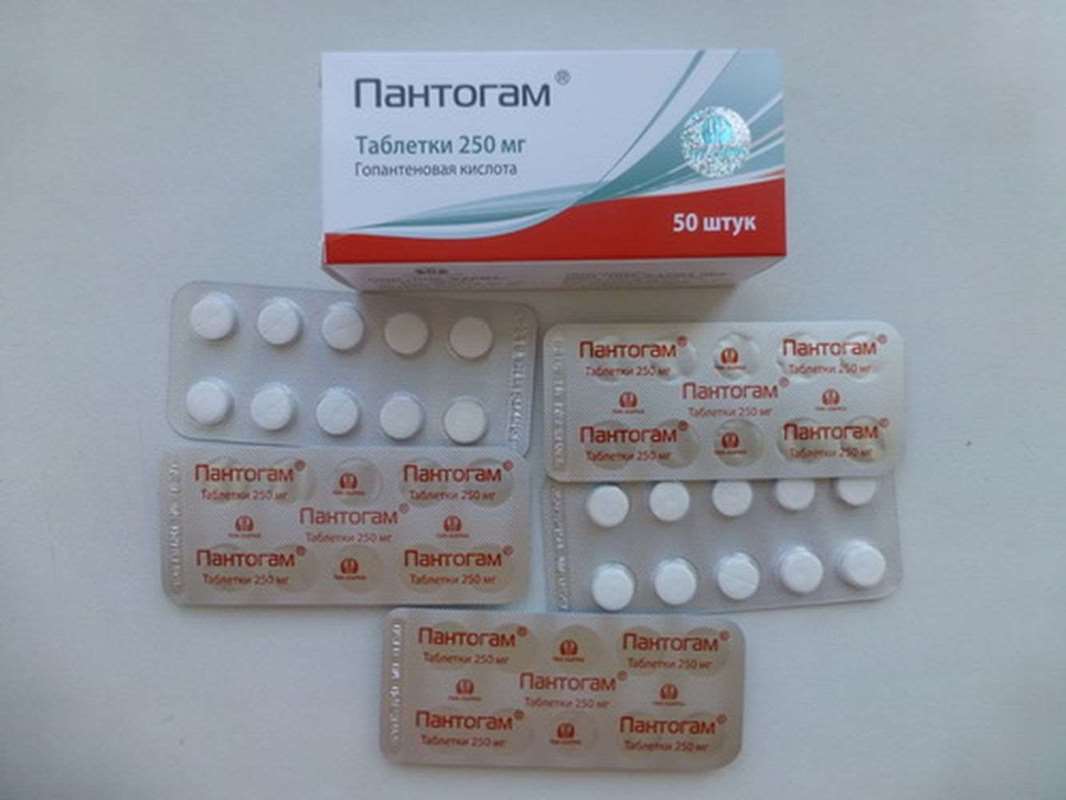 Pantogam 250mg 50 pills buy hopantenic acid online