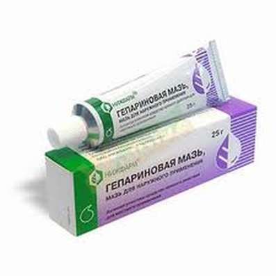 Heparin ointment 25gr buy local anesthetic, anticoagulant online